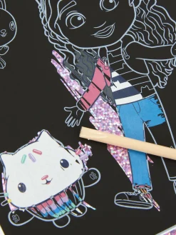 Enfant Primark Loisirs Creatifs|Livre à Gratter Gabby Et La Maison Magique