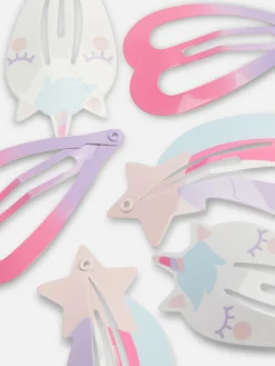 Enfant Primark Accessoires Cheveux|Lot De 6 Barrettes à Motif Licorne