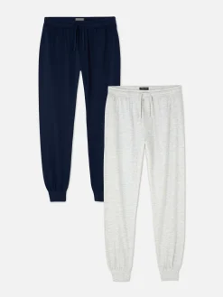 Homme Primark Pyjamas|Lot De 2 Bas De Pyjama En Jersey