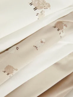 Primark Bodies Et Debardeurs|Lot De 7 Bodys à Manches Courtes Et Motif Agneau