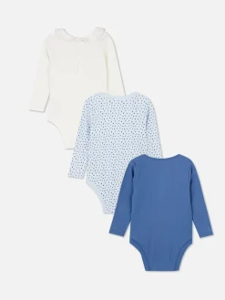 Primark Bodies Et Debardeurs|Lot De 3 Bodys à Motifs Variés