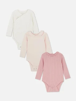 Primark Bodies Et Debardeurs|Lot De 3 Bodys à Motifs Variés