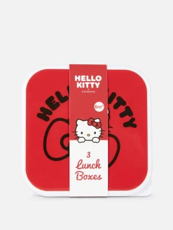Primark Ustensiles De Cuisine Et Pâtisserie|Lot De 3 Boîtes à Encas Hello Kitty