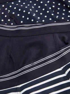 Homme Primark Sous-Vêtements|Lot De 3 Boxers à Pois Et Rayures