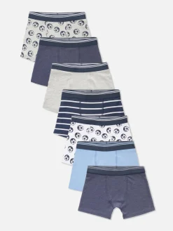 Enfant Primark Sous-Vêtement|Lot De 7 Boxers De Football Variés