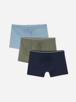 Homme Primark Sous-Vêtements|Lot De 3 Caleçons De Couleurs Variées