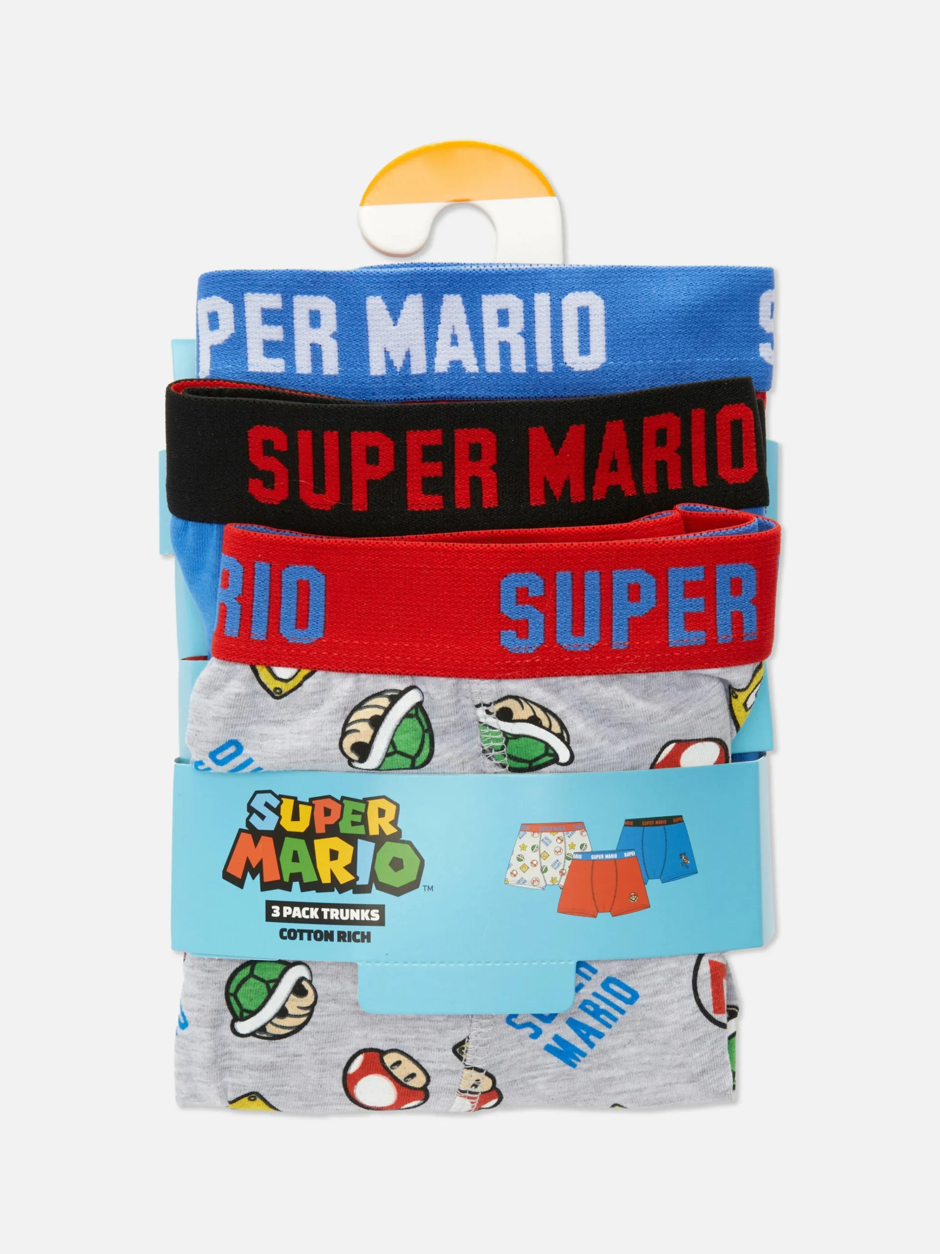 Enfant Primark Sous-Vêtement|Lot De 3 Caleçons Super Mario