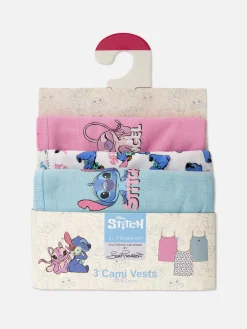 Enfant Primark Sous-Vêtement|Lot De 3 Caracos Disney Stitch