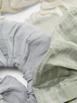 Femme Primark Accessoires Cheveux|Lot De 3 Chouchous Texturés