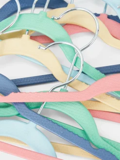 Primark Solutions De Rangement Murales Et Cintres|Lot De 10 Cintres Colorés Pour Enfants