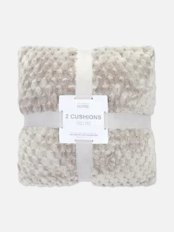 Primark Coussins Et Housses De Coussins|Lot De 2 Coussins Texturés Effet Nid D’abeille