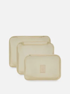 Primark Accessoires Voyages|Lot De 3 Cubes De Rangement