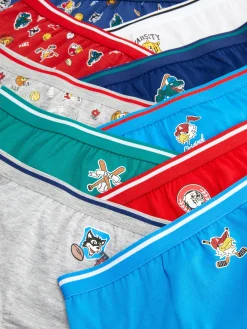 Enfant Primark Sous-Vêtement|Lot De 10 Culottes Style Universitaire