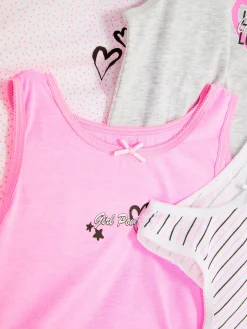 Enfant Primark Sous-Vêtement|Lot De 4 Débardeurs Graphiques