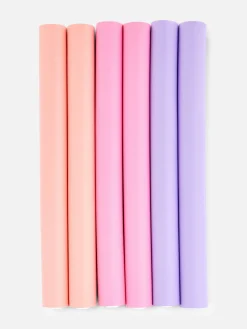 Primark Coiffure|Lot De 6 Grands Bigoudis Flexibles