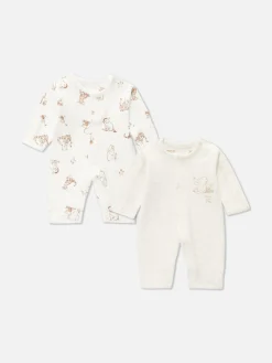 Primark Ensembles Et Tenues|Lot De 2 Grenouillères Pour Bébé Prématuré Disney