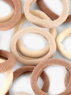 Femme Primark Accessoires Cheveux|Lot De 20 élastiques Pour Cheveux En Tissu Côtelé