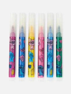 Enfant Primark Loisirs Creatifs|Lot De 6 Marqueurs à Paillettes Disney Lilo & Stitch