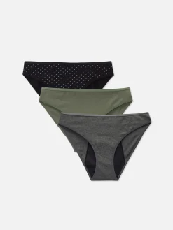 Femme Primark Culotte|Lot De 3 Mini Culottes Menstruelles Variées