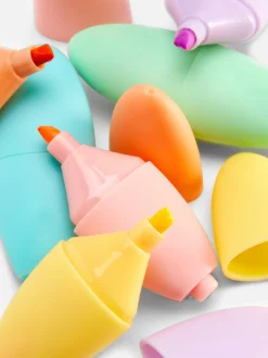 Enfant Primark Crayons De Couleur|Lot De 6 Mini Surligneurs