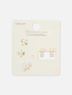 Femme Primark Bijoux|Lot De 6 Paires De Boucles D'oreilles à Fausses Perles