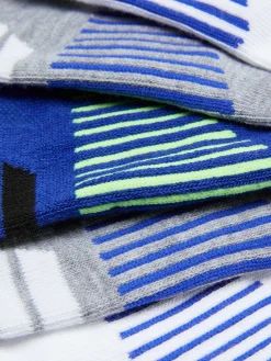 Homme Primark Chaussettes|Vêtements De Sport|Lot De 5 Paires De Chaussettes De Sport à Rayures