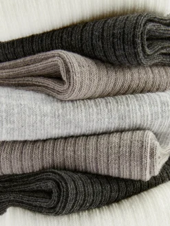 Femme Primark Chaussettes|Lot De 7 Paires De Chaussettes De Sport Côtelées Ton Sur Ton