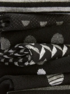 Homme Primark Chaussettes|Lot De 7 Paires De Chaussettes à Motifs Variés