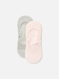 Femme Primark Chaussettes|Lot De 2 Paires De Chaussettes De Yoga