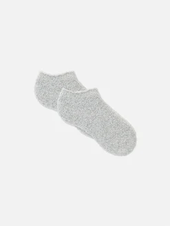 Femme Primark Chaussettes|Lot De 2 Paires De Chaussettes De Sport à Texture Bouclée