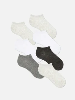 Femme Primark Chaussettes|Lot De 7 Paires De Chaussettes Tricotées Pour Baskets