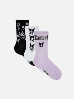 Femme Primark Chaussettes|Lot De 2 Paires De Chaussettes Hello Kitty Kuromi