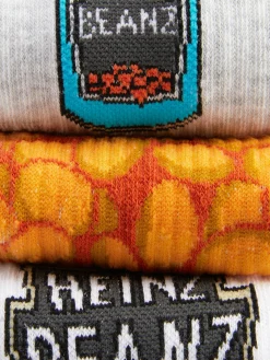 Femme Primark Chaussettes|Lot De 3 Paires De Chaussettes Heinz Beans