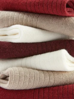 Femme Primark Chaussettes|Lot De 7 Paires De Chaussettes Colorées Pour Baskets