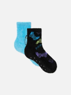 Enfant Primark Chaussettes|Lot De 2 Paires De Chaussettes Douces Manette De Jeu