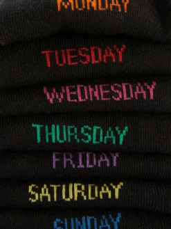 Homme Primark Chaussettes|Lot De 7 Paires De Chaussettes Jours De La Semaine