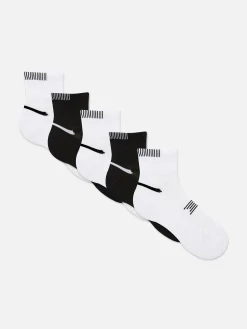 Homme Primark Chaussettes|Vêtements De Sport|Lot De 5 Paires De Chaussettes De Sport Mi-longues