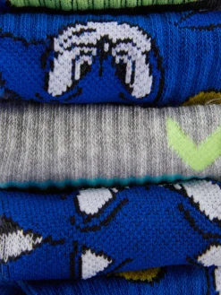 Enfant Primark Chaussettes|Lot De 3 Paires De Chaussettes Sonic Le Hérisson