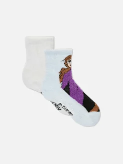 Enfant Primark Chaussettes Et Collants|Lot De 2 Paires De Chaussettes Chaudes Disney La Reine Des Neiges