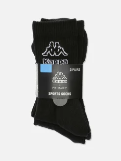 Homme Primark Chaussettes|Vêtements De Sport|Lot De 3 Paires De Chaussettes à Logo Kappa X