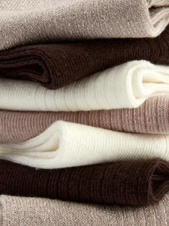 Femme Primark Chaussettes|Lot De 7 Paires De Chaussettes Pour Baskets Ton Sur Ton