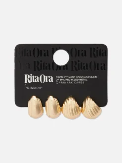 Femme Primark Bijoux|Lot De 2 Paires De Créoles à Coquillages Rita Ora