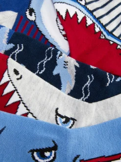 Enfant Primark Chaussettes|Lot De 5 Paires De Socquettes Requin