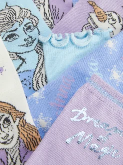 Enfant Primark Chaussettes Et Collants|Lot De 4 Paires De Socquettes Disney La Reine Des Neiges