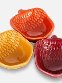 Primark Déco Et Friandises D'Halloween|Tout Halloween|Lot De 3 Petits Bols En Forme De Glands