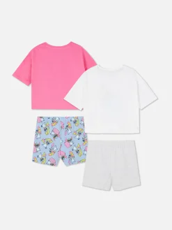 Enfant Primark Pyjamas Et Vêtements De Nuit|Lot De 2 Pyjamas à Manches Courtes Disney Lilo & Stitch