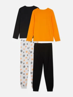 Enfant Primark Pyjamas Et Vêtements De Nuit|Lot De 2 Pyjamas à Manches Longues Dragon Ball Z