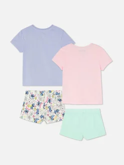 Enfant Primark Pyjamas Et Vêtements De Nuit|Lot De 2 Pyjamas Short Disney Lilo & Stitch