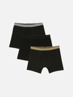 Homme Primark Sous-Vêtements|Lot De 3 Shortys à Taille Métallisée