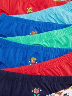 Enfant Primark Sous-Vêtement|Lot De 10 Slips à Imprimé Nourriture